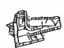 Toyota 57023-0C012 Bracket Sub-Assembly, Body Mounting RH