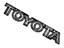 Toyota 75474-0C010 Rear Body Name Plate, No.4