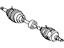 Toyota 43410-12250 Shaft Assembly, Front Drive, Right