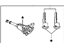 Toyota 69052-WB001 Cylinder & Key Set