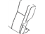 Toyota 71078-02M82-B3 Rear Seat Cover Sub-Assembly