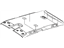 Toyota 63310-47080-B0 HEADLINING Assembly, Roof