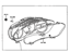 Toyota 83800-2B050 Meter Assy, Combination