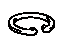 Toyota 96151-02500 Ring, Snap