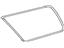 Toyota 62713-60030 Glass, Quarter Window, Rear RH