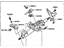 Toyota 45250-06300 Post Assy, Steering