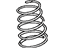 Toyota 48132-0E060 Spring, Coil, Front NO.