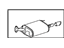 Toyota 17430-0P042 Exhaust Tail Pipe Assembly