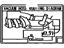 Toyota 17792-0P040 Label, Engine Vacuum Hose Information