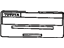 Toyota G9131-42013 Label, Electric Vehicle Emission Control Information