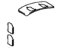 Toyota 55358-42051 Cushion, Instrument