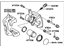 Toyota 47830-42060 Cylinder Assy, Rear Disc Brake, RH