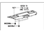 Toyota 64330-06471-B1 Panel Assy, Package Tray Trim
