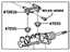 Toyota 47201-33510 Brake Master Cylinder Sub-Assembly