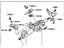 Toyota 45250-06330 Post Assy, Steering