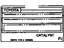 Toyota 11298-28330 Label, Emission Control Information