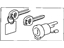 Toyota 89703-33070 Cylinder & Key Set, Ignition W/Transponder