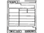 Toyota 11298-75260 Plate, Emission Control Information