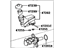 Toyota 47201-06300 Brake Master Cylinder Sub-Assembly W/Plate