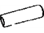 8724560480 Genuine Toyota HOSE, HEATER WATER, INLET B 87245-60480