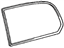 Toyota 62741-60091 Weatherstrip, Quarter Window, RH
