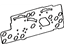 Toyota 83247-1A630 Plate Sub-Assembly, Combination Meter Circuit