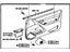 Toyota 67620-1G330-03 Board Sub-Assy, Front Door Trim, LH