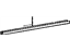 Toyota 68171-22020 Weatherstrip, Front Door Glass Channel