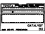 Toyota 11298-20330 Plate, Emission Control Information