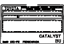 Toyota 11298-20270 Plate, Emission Control Information