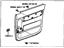 Toyota 67680-08040-E0 Board Sub-Assy, Rear Door Trim, RH