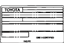 Toyota 11298-21061 Plate, Emission Control Information