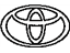 Toyota 75443-02040 Back Door Emblem, No.1