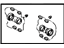 Toyota 04479-30090 Cylinder Kit, Disc Brake, Rear