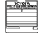 Toyota 11298-0T130 Label, Emission Control Information