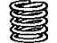 Toyota 90501-09673 Spring, Compression