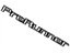 Toyota 75474-04010 Rear Body Name Plate, No.4