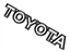Toyota 75471-04030 Rear Body Name Plate, No.1