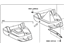 Toyota 58802-04152-B1 Box Sub-Assembly, CONSOL