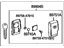 Toyota 89994-47060 Transmitter, Electrical Key