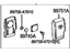 Toyota 89904-47011 Transmitter Sub-Assy, Electrical Key