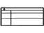 Toyota 11285-21010 Label, Coolant System Notice