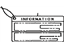 Toyota 16299-21010 Label, Water Pump Information