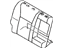 Toyota 71077-52F31-B3 Rear Seat Back Cover, Right (For Separate Type)