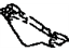Toyota 52536-52141 Retainer, Front Bumper
