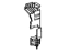 Toyota 16595-F0570 GUIDE, RADIATOR AIR