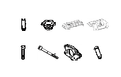 thumbnail image 2 of Cylinder Head Bolts Kit – For Lexus Toyota 2.5L 3.5L 4.0L DOHC 1GRFE 2GRFE 4GRFE 03-10, OE Replacement 2 of 5