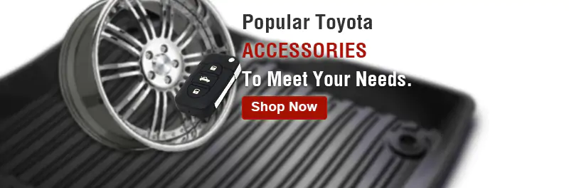 Popular Toyota accessories to meet your needs